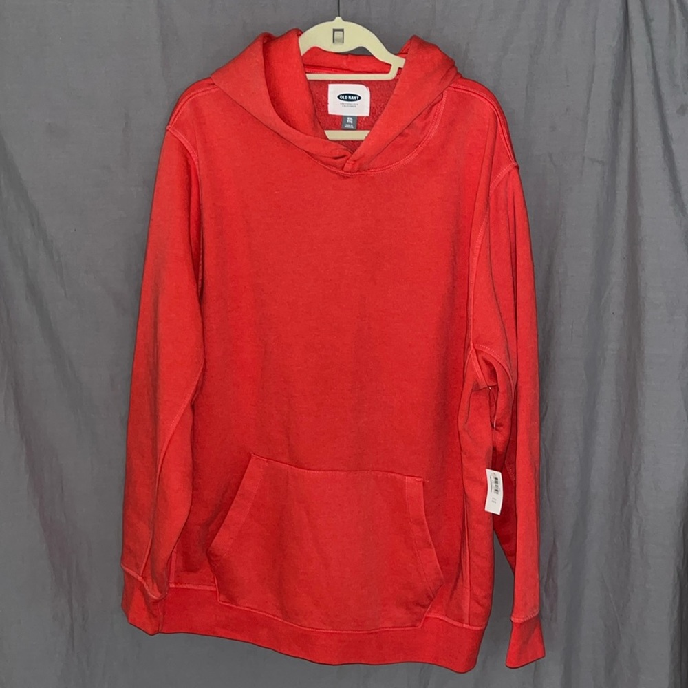 ****REDUCED**** Old Navy vintage XXL Red Hooded Sweatshirt